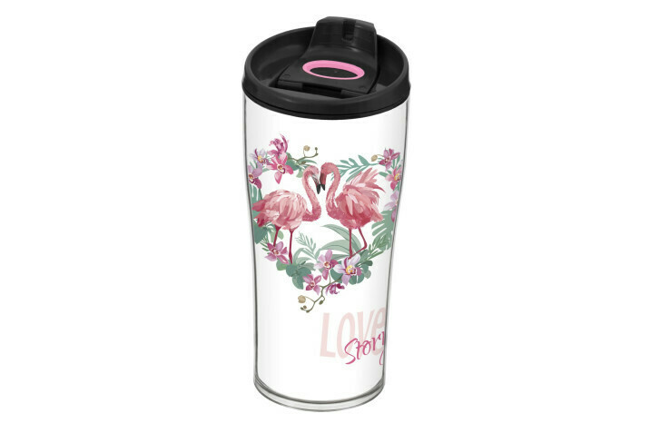 HEREVIN 0.44LIT FLAMINGO COFFEE MUG 161483-002