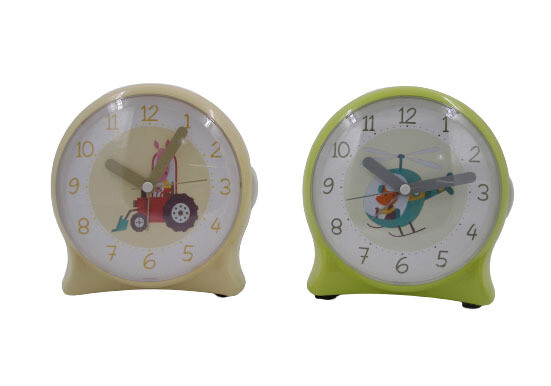 RSC 13CM PLASTIC ALARM CLOCK GU0902C C20-009