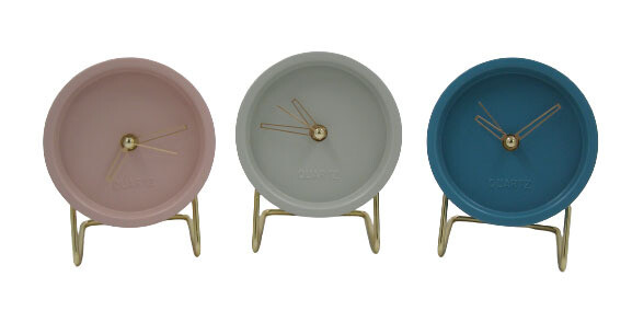 RSC/QUARTZ 13CM METAL ALARM CLOCK C20-011