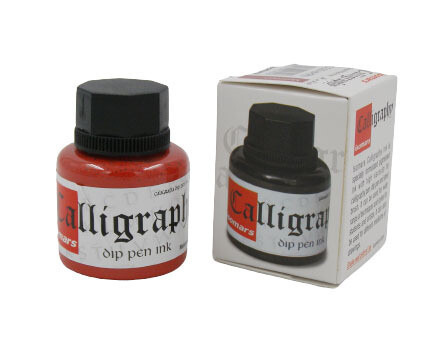 ISOMARS 35ML CALLIGRAPHY INK-MEHROON CG35