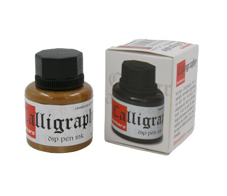 ISOMARS 35ML CALLIGRAPHY INK-TAN CG35