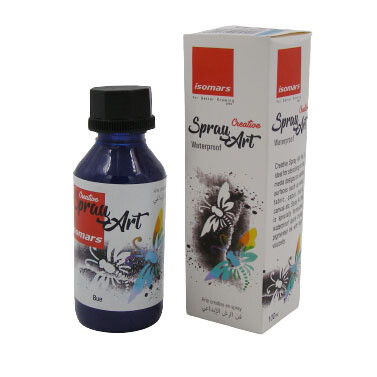 ISOMARS 100ML CREATIVE SPRAY ART INK-BLUE