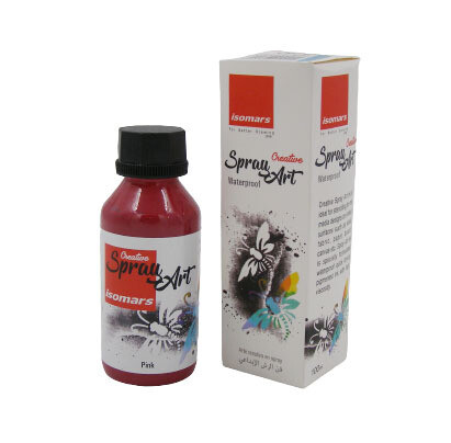 ISOMARS 100ML CREATIVE SPRAY ART INK-PINK