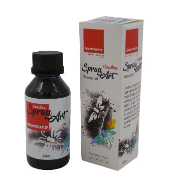 ISOMARS 100ML CREATIVE SPRAY ART INK-VIOLET