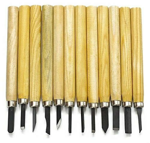 ISOMARS 12PCS WOOD CARVING TOOLS WC12