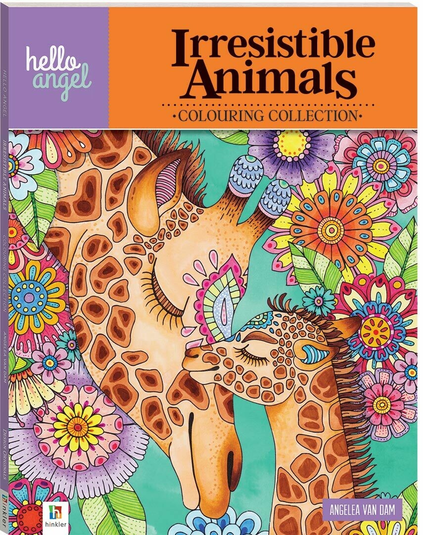 HINKLER IRRESISTIBLE ANIMALS COLOURING COLLECTION