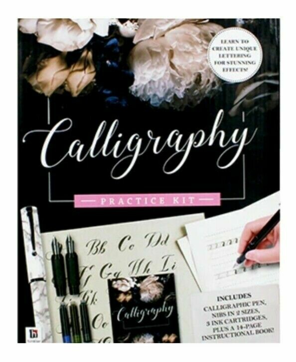 HINKLER CALLIGRAPHY PRACTICE KIT (BLACK)
