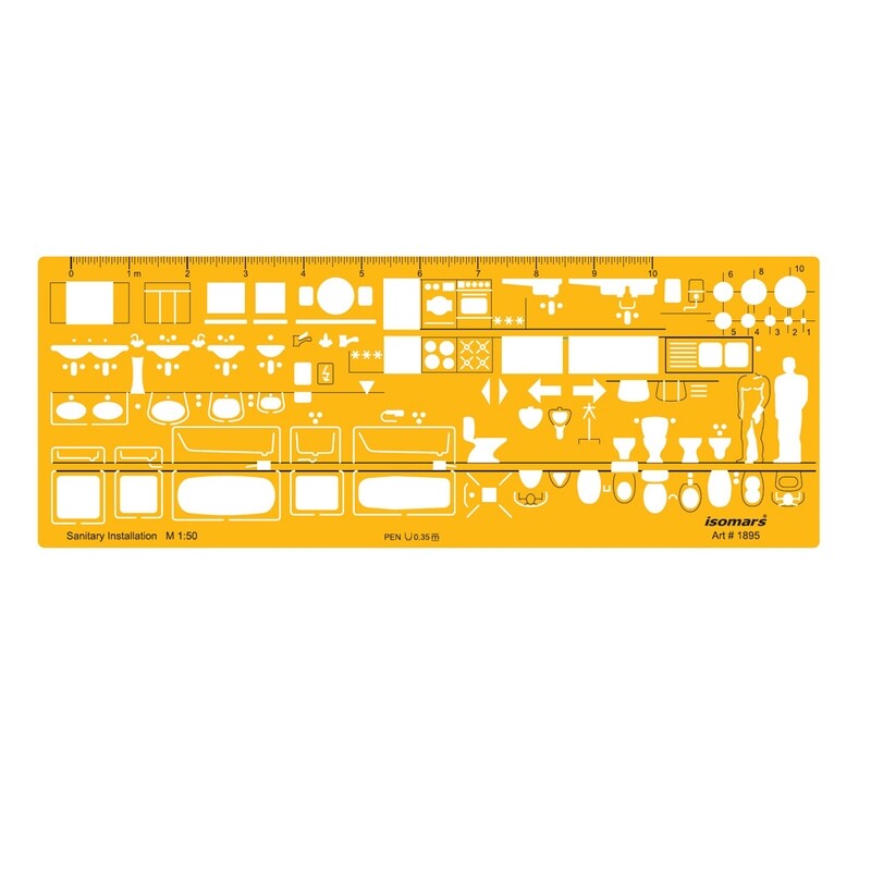 ISOMARS ARCHITECT SANITARY 1:50 1895