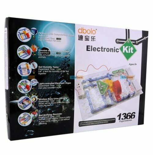 RSC ELECTRONIC KIT 1366 EXPERIMENTS P20-76