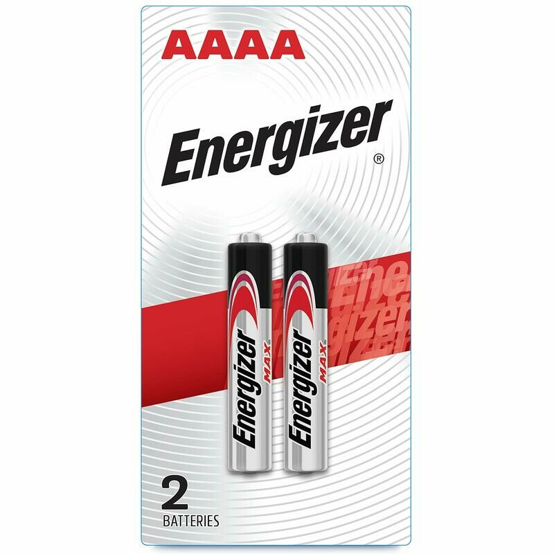 ENERGIZER (1X2) &#39;AAAA&#39; ALKALINE 1.5VLT BATTERY