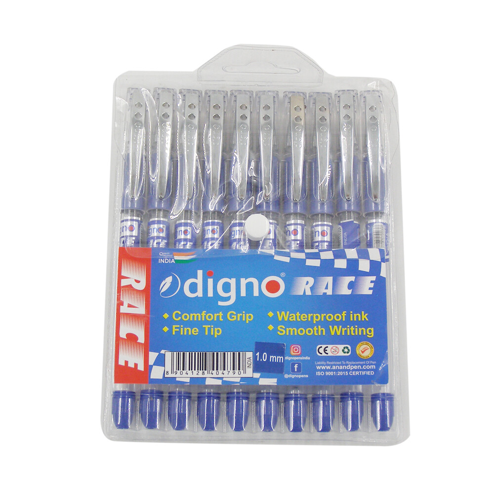 DIGNO 10PCS RACE BALL PEN