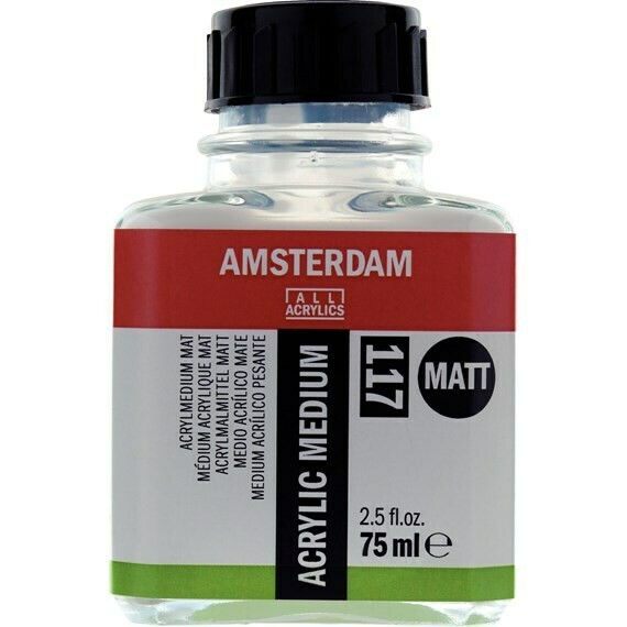 AMSTERDAM 75ML ACRYLIC MEDIUM MATT 24283117
