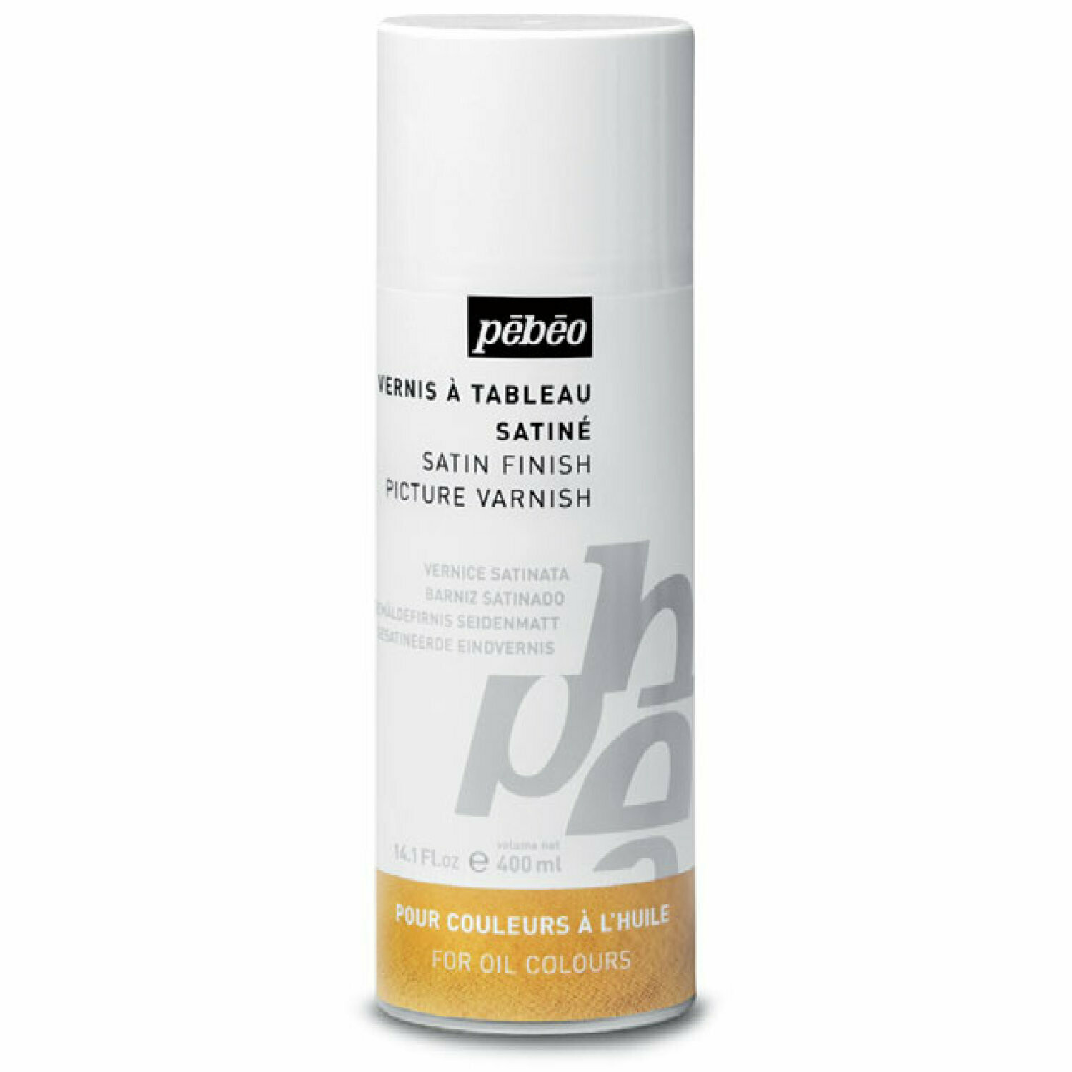 PEBEO 200ML OIL VARNISH SPRAY (SATIN/MATT/RETOUCH, Type: Satin