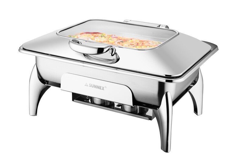 SUNNEX S/S VIENNA CHAFING DISH 8.5LIT W16-1102UBU