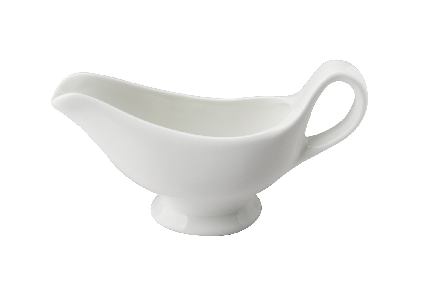 SUNNEX ORION WHITEWARE GRAVY/SAUCE BOAT, 170ML