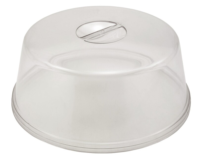 SUNNEX PC 12&quot; CAKE PLATE W/COVER 30CM 52049-A