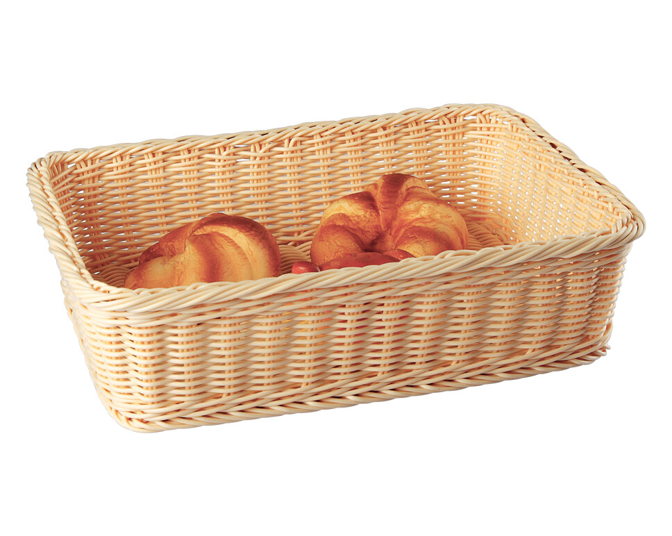 SUNNEX RATTAN BREAD BASKET 38X28.5X9 C04018