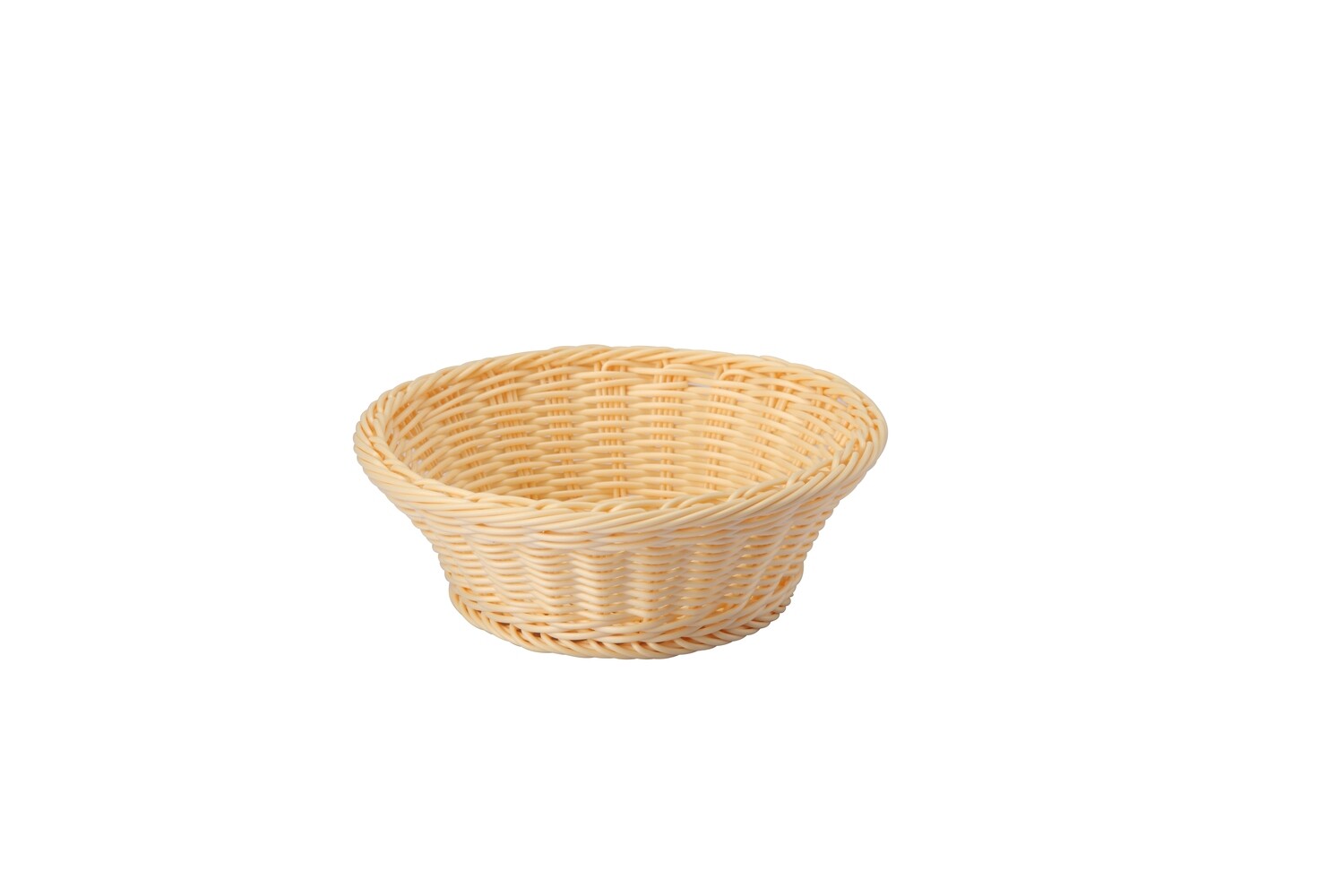 SUNNEX RATTAN BASKET ROUND 23.5X7.5CM C04003