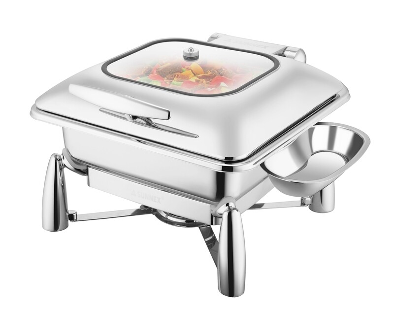 SUNNEX CHAFING DISH OSLO RECTANGULAR 5.5LT W35320