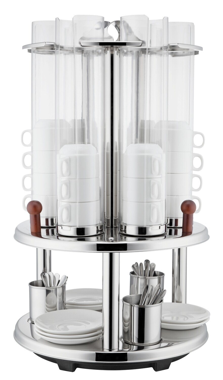SUNNEX REVOLVING CUP DISPENSER SS BASE U09-1000