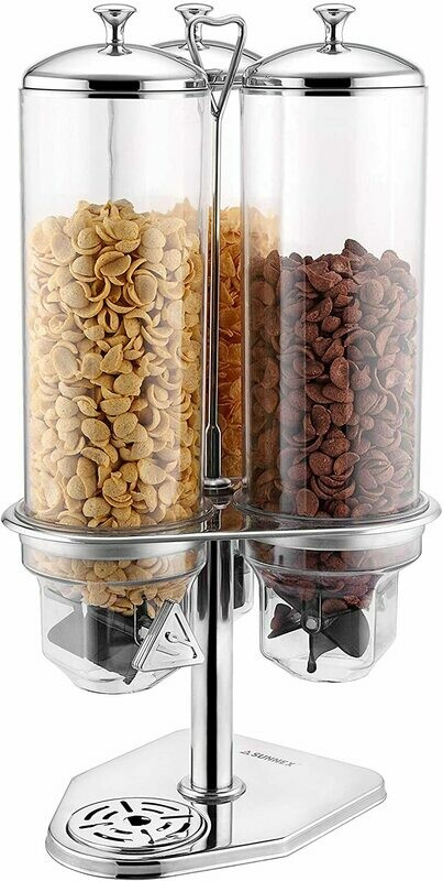 SUNNEX 4.0LIT 3 BOWL CEREAL DISPENSER  X23577X3