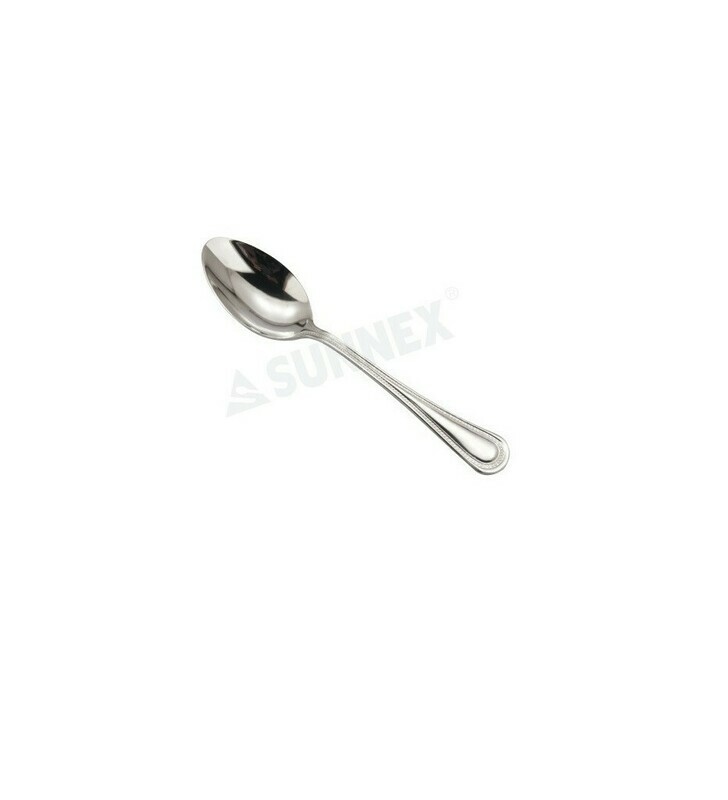 SUNNEX BEAD SS DESSERT SPOON REGULAR 281DS18