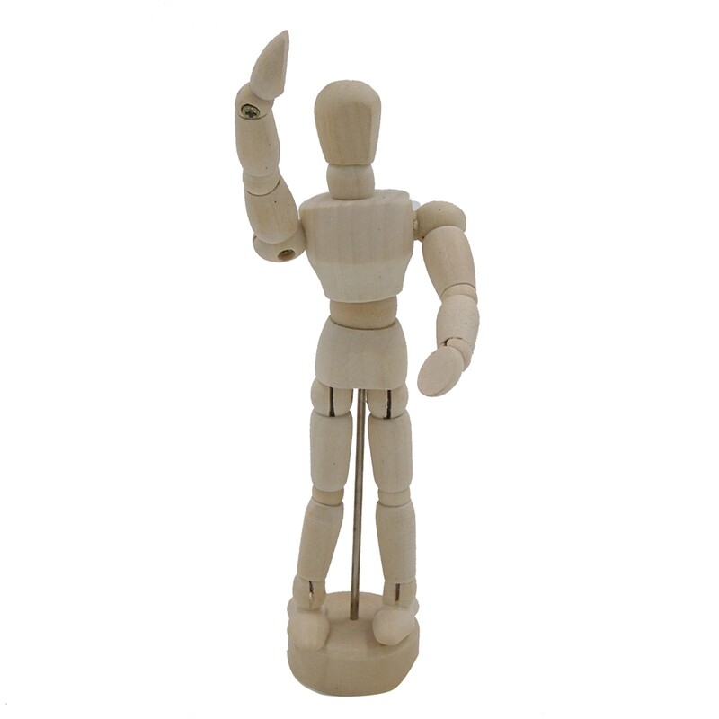 RSC 6&quot; WOODEN MANNEQUIN MODEL (14CM) M/W D18-83