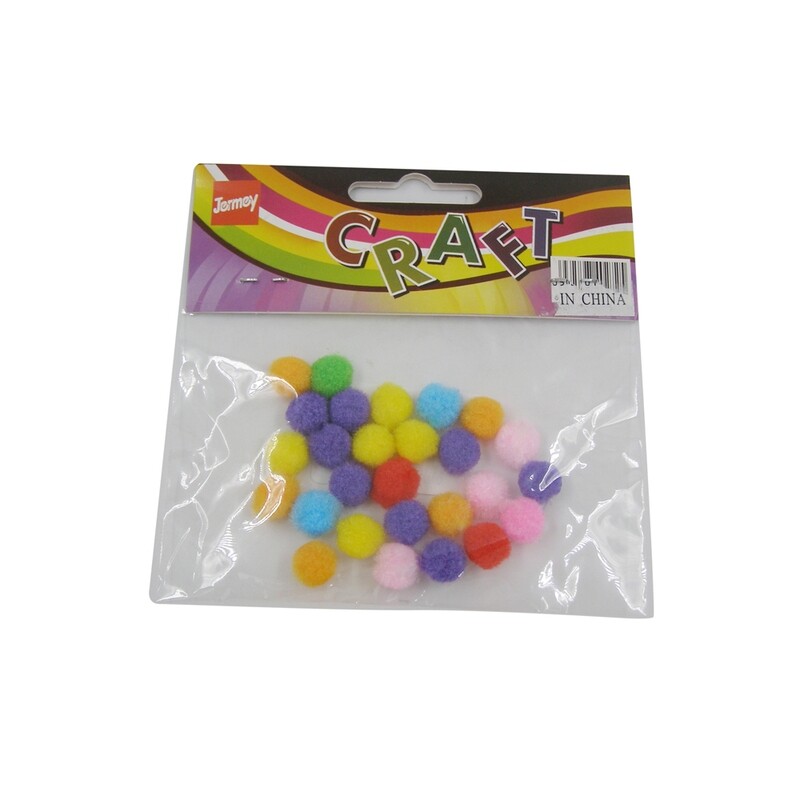 WELCOME/JERMY 1MM CRAFT PUM PUM BALLS DLG-17