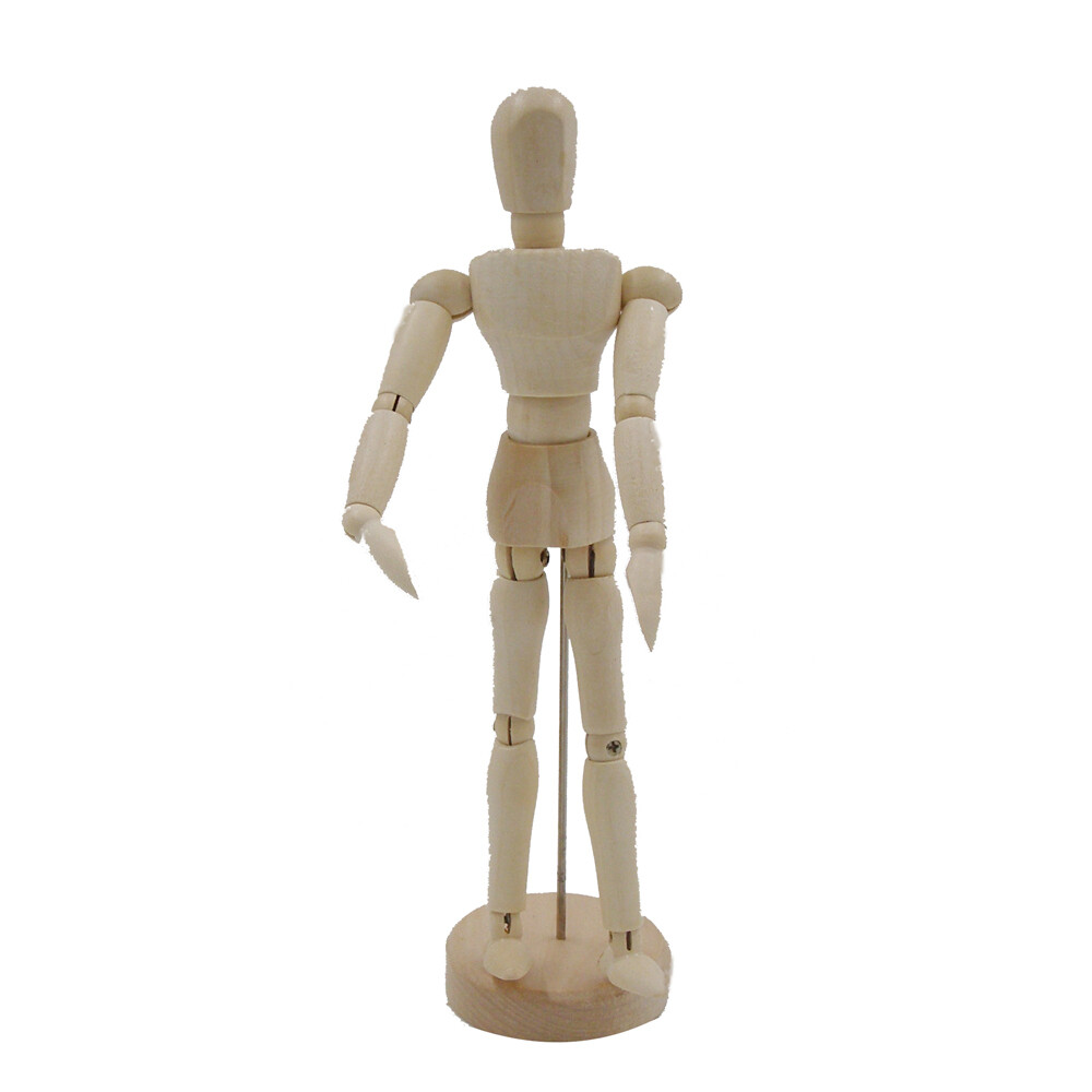 RSC 8&quot; WOODEN MANNEQUIN MODEL (20CM) P21-82