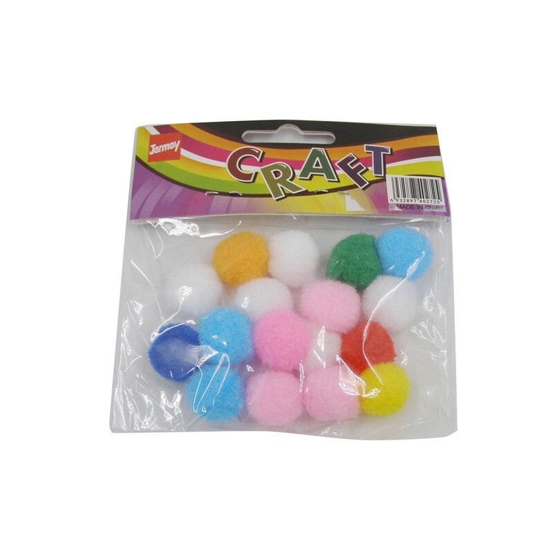 WELCOME/JERMY 3MM CRAFT PUM PUM BALLS DLG-16