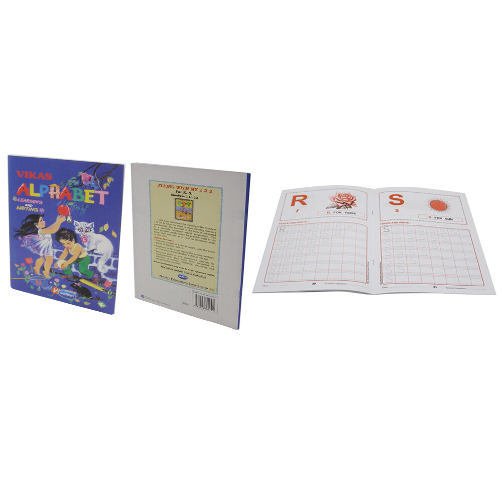 VIKAS THE ALPHABET(LEARNING &amp; WRITING) K0061