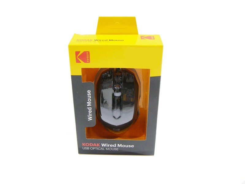 KODAK WM-701 WIRED MOUSE BLACK COLOR