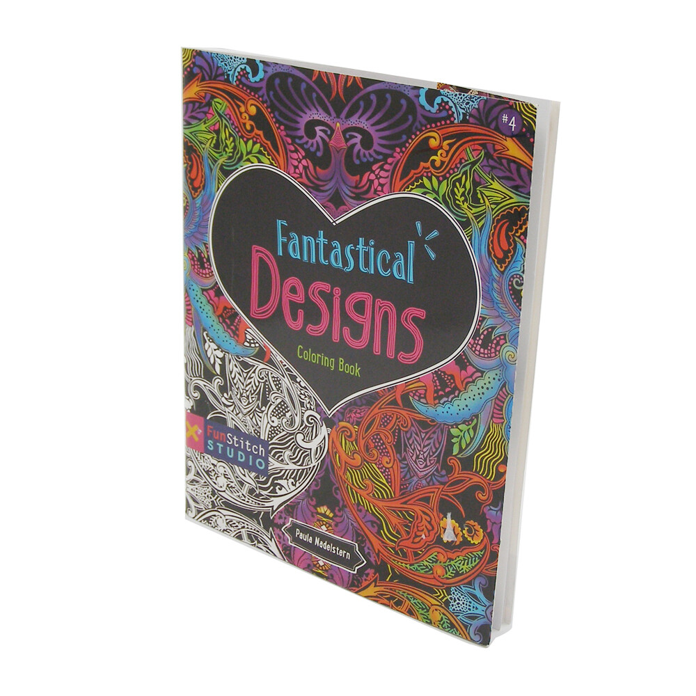 SEARCH PRESS FANTASTICAL DESIGNS COLORING BOOK