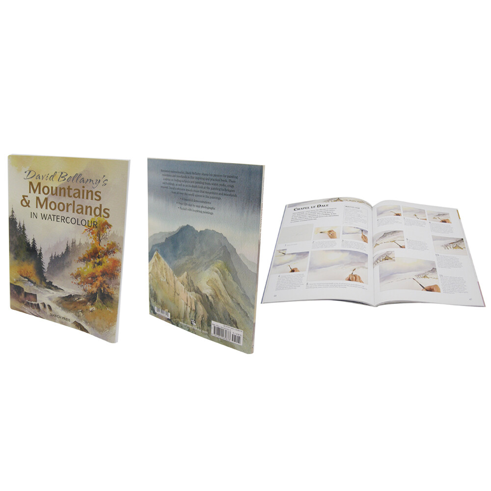SEARCH PRESS MOUNTAINS &amp; MOORLANDS IN WATER COLOUR
