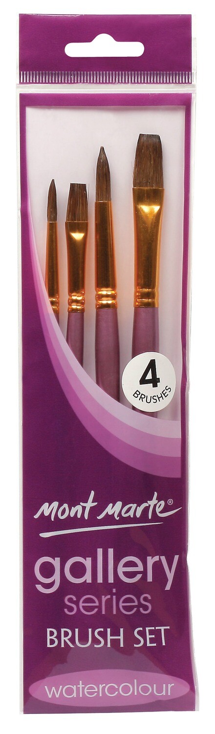 MM 4PCS GALLERY SERIES BRUSH SET BMHS0028