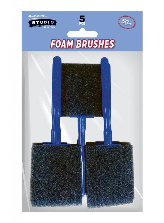 MM 5PCS 50MM HOBBY FOAM BRUSH SET MACR0022