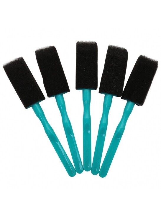 MM 5PCS 25MM HOBBY FOAM BRUSH SET MACR0021