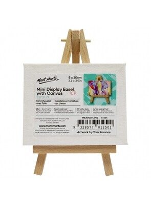 MM 8X10CM MINI CANVAS WITH DISPLAY EASEL MEA0019