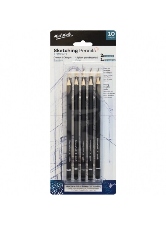 MM 10PCS SKETCHING PENCIL MPN0111 P21-031