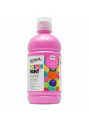 MM 500ML POSTER PAINT PINK MPST0021