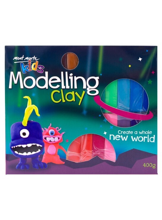MONTMARTE 24PCS KIDS MODELLING CLAY MONTMARTEKC0176