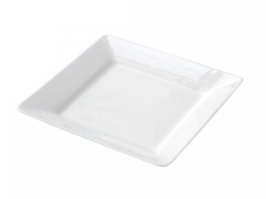 SUNNEX/ORION WHITEWARE SQUARE PLATE 16CM C88017