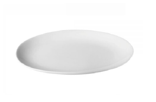 SUNNEX/ORION 31CM WHITEWARE COUPE OVAL PLATTER