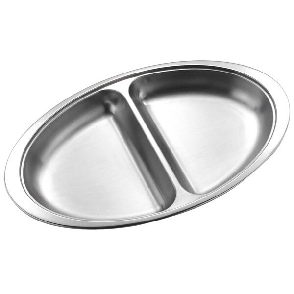 SUNNEX VEGETABLE DISH OVAL W/DEVIDER 20C 12762