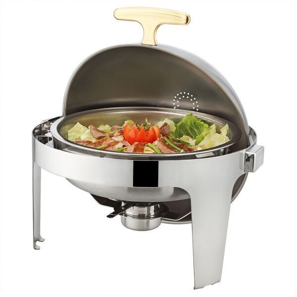 SUNNEX CHAFING DISH ELITE ROLL TOP RND X32621UV
