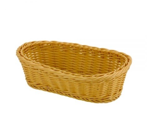 SUNNEX RATTAN BASKET OVAL 28X15X7.5CM C04012