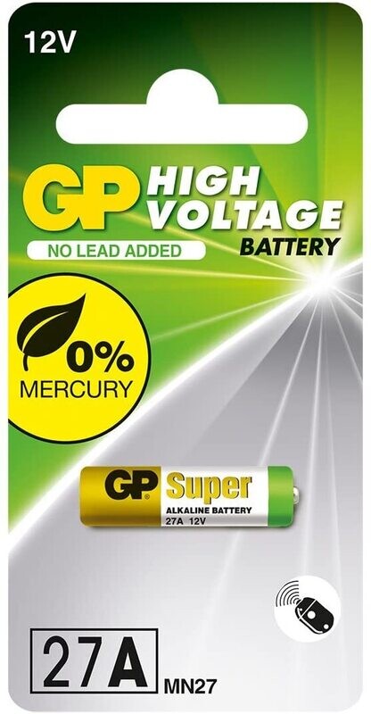 GP 27A (MN27) 12VLT ALKALINE BATTERY