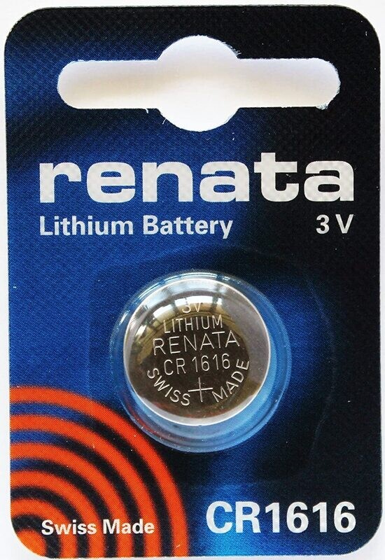 RENATA/SONY CR1616 LITHIUM 3VLT BATTERY