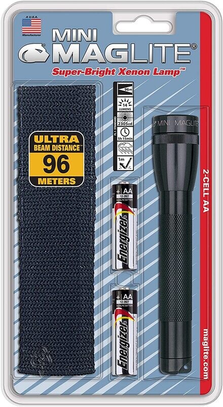 MAGLITE 2AA CELL MINI FLASH LIGHT M2A01HR