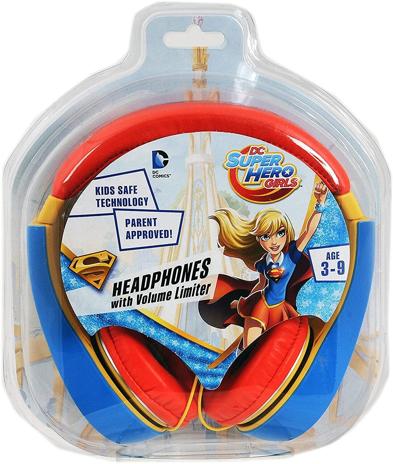 SAKAR HP2-04393 SUPER HERO GIRL HEADPHONE